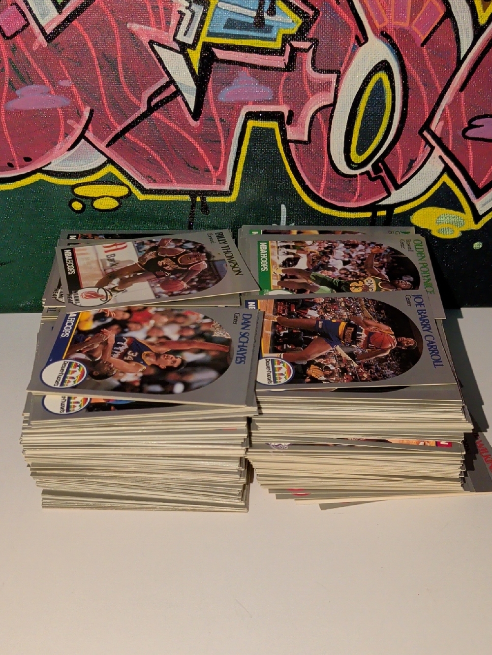 (+500 Cards) 1990 NBA HOOPS Bundle